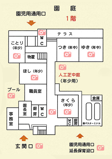 １階見取り図